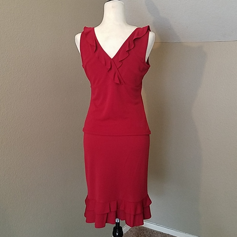 Loft skirt and top set